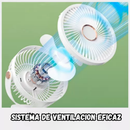 Ventilador Portátil 3 Velocidade Abanico